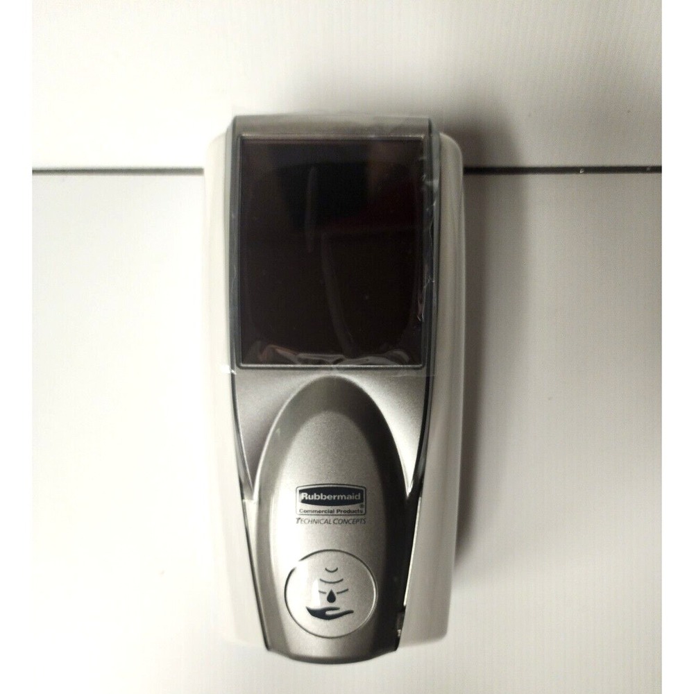 Rubbermaid AutoFoam Dispenser Silver/White with LumeCel Tech NIP - Picture 2 of 10